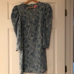 Kate Spade Abstract Peony Dress Size 0 - Like New